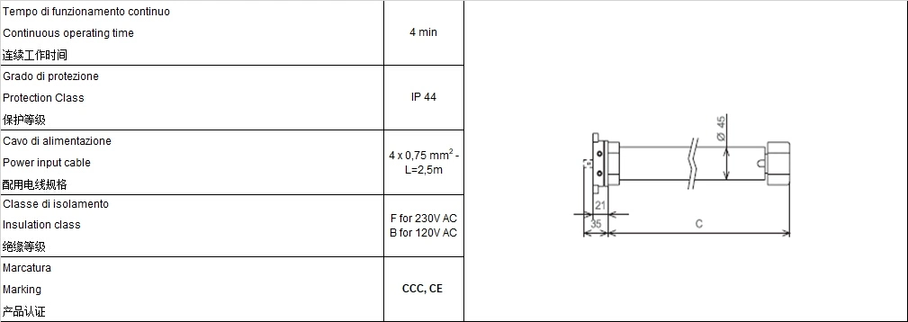 Outside Retractable Awnings AC Electrical Tubular Motor