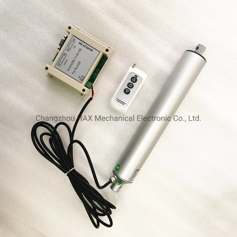 Small Tubular Linear Actuator Mini 12V with DC Motor Drive Good Quality From Changzhou Hax Manufacturer